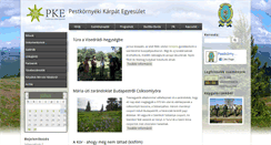 Desktop Screenshot of karpatok.eu