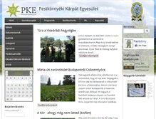 Tablet Screenshot of karpatok.eu